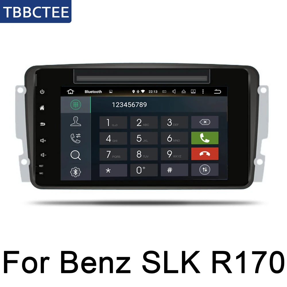 Для Mercedes Benz SLK W1070 1998~ 2002 NTG автомобильный dvd-плеер gps навигация автомобильное мультимедиа андроид система HD экран Радио стерео