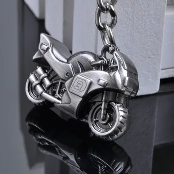 

1pcs Metal Simulation Motorcycle Model Keychain