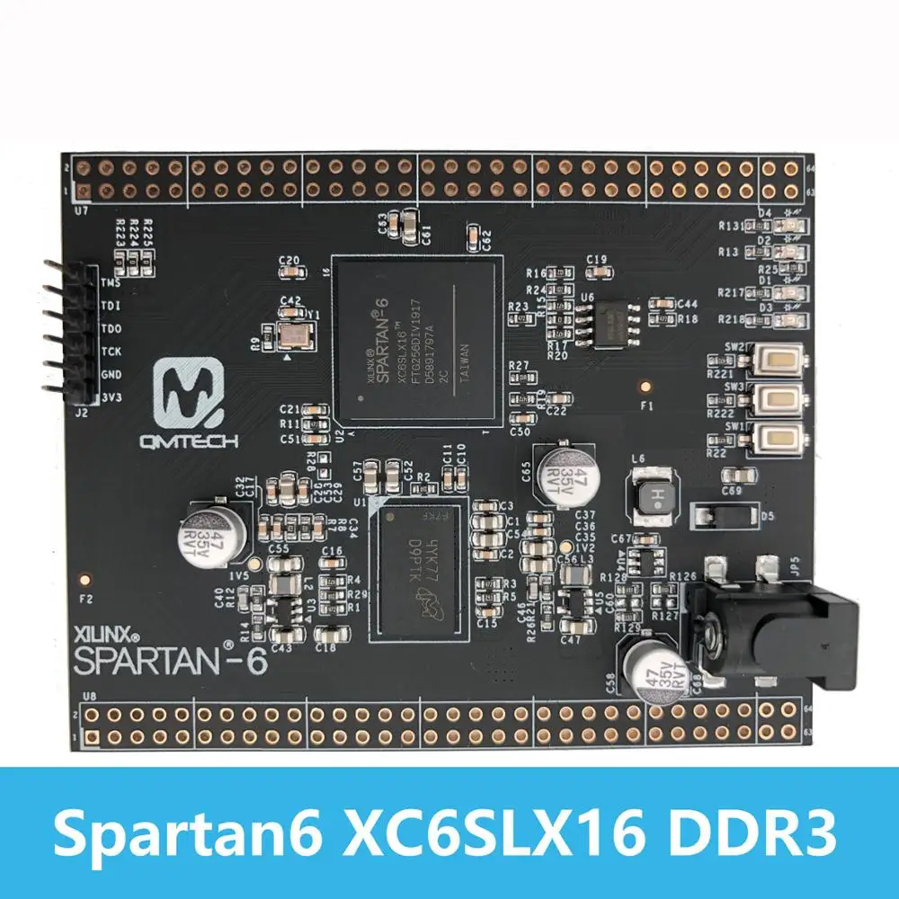 XILINX Spartan-6 Spartan6 FPGA Development Board 32MB SDRAM Micron MT48LC16M16A2 XC6SLX16 Core Board with DLC10 Xilinx Download-5