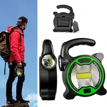 

COB Camping Lantern Side Torch Flashlight Outdoor Portable LED Work Lamp Tent Light for Hiking Fishing Cycling Emergency