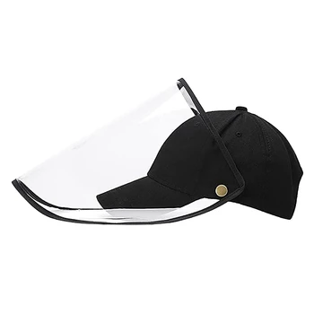 

Children Outgoing Removable Protective Cap, Splash-Proof,Multi-Functional Transparent Protective Mask, Splash-Proof Cap