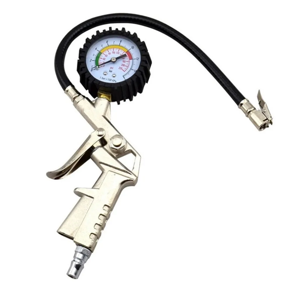 Многофункциональный нагнетатель давления в шинах, манометр, тестер транспортного средства, инструменты для ремонта шин для автомобилей, грузовиков, мотоциклов