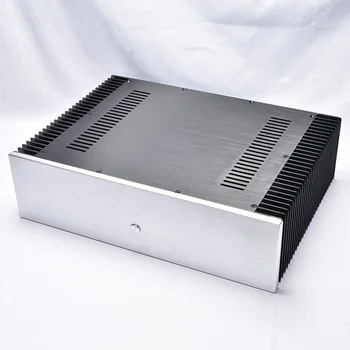 

KYYSLB Cooling All-aluminum Power Amplifier Chassis on Both Sides BZ4312 Pure Rear Class A Power Amplifier Chassis DIY Case