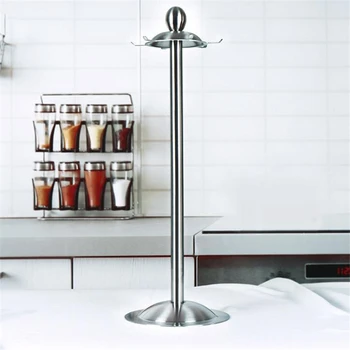 

kitchen Accessories New Stainless Steel Kitchen Cooking Utensil Tool Set Organizer Rack Holder Stand