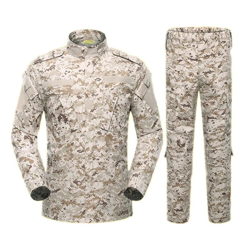 5 видов цветов для мужчин армейская Военная Униформа Тактический Костюм ACU спецназ рубашка пальто брюки комплект камуфляж Militar одежда для