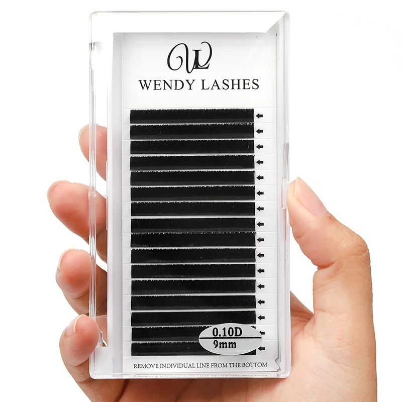 

16 Lines Lash Extension 0.07/0.10/0.12/0.15 Thickness Silk Eyelash Extensions Natural Soft Faux Mink Eye Lashes Lashes Tools