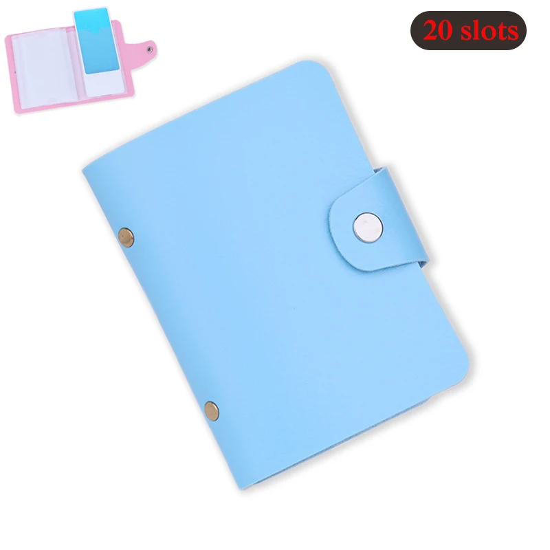 20 slots-blue NICOLE DIARY 72 слота голографическая штамповочная пластина чехол лазерный серебряный розовый прямоугольник круглый дизайн ногтей тарелка-Органайзер держатель сумка - Цвет: 20 slots-blue