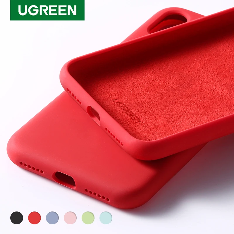 Ugreen, funda para 7 8 X XS XR, funda silicona negra, azul y gris para Apple iPhone 7 8 X XS, funda para iPhone 7 - AliExpress Teléfonos y telecomunicaciones