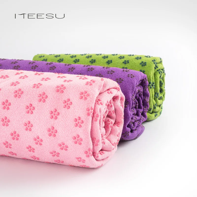 

Yoga Blanket Drape Cloth Pad Towel Beginners Sweat Absorbing Anti-slip Iyengar Yoga Supplies Blanket Fitness Mat