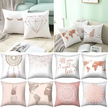 

45×45cm Cushion Velvet Cover Home Furniture Throw Pillow Case Decorative Bedroom Sofa Seat Decor Pillowcase