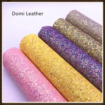 

(DM6229) Fancy Chunky Glitter Fabric For Hiarbows Clips DIY Material