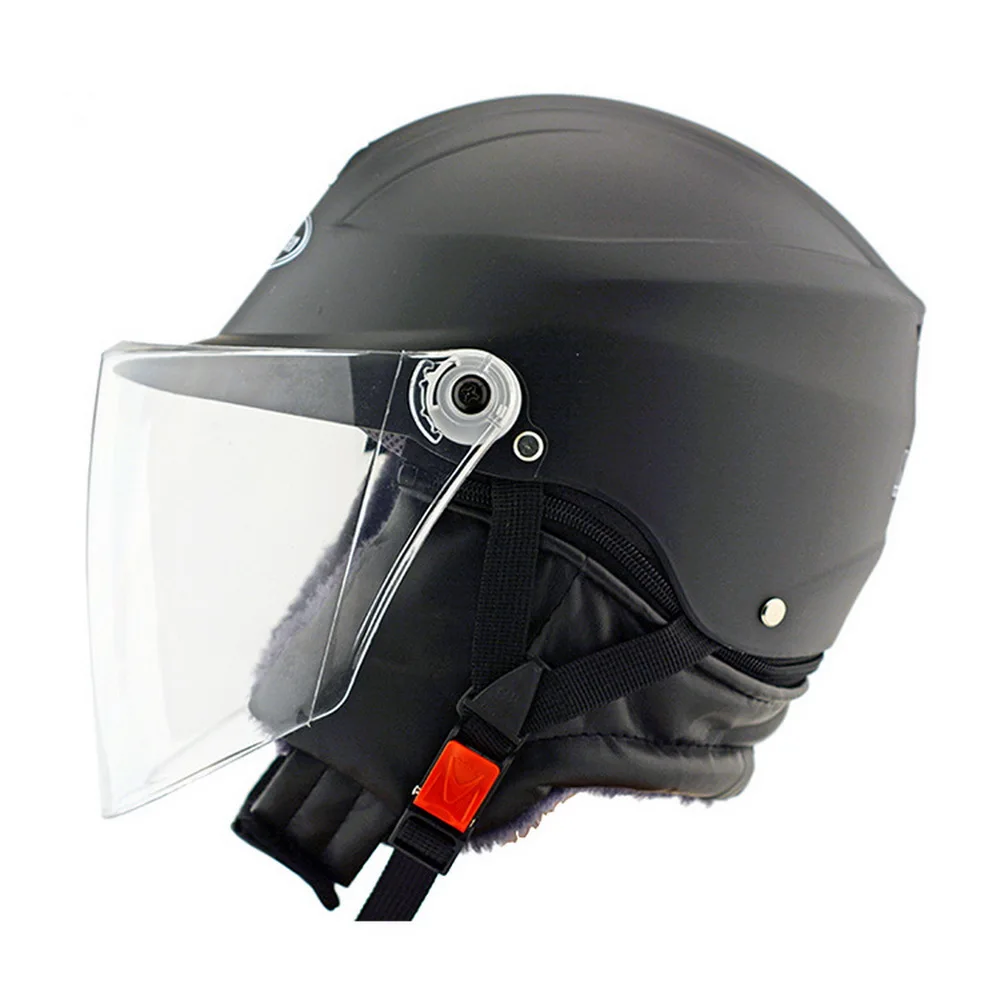Шлем безопасности для мотоцикла жесткий держать теплый открытый лицо съемный внедорожные защитные шлемы велосипедные Winproof шляпа летняя крышка C7