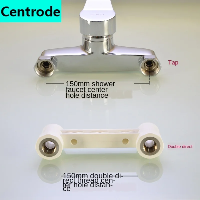 1/2IN PPR water pipe joint shower hot and cold faucet conjoined double  elbow tee direct 20/25 accessories - AliExpress