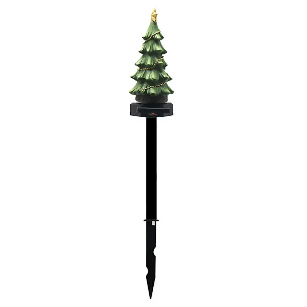 Christmas Tree Stake Lights Solar Christmas Tree Lights Outdoor LED