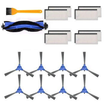 

26pcs/Set Side Brush Cleaning Brush Filter Sponge Kit For Eufy RoboVac 11S,RoboVac 30C,RoboVac 15C,RoboVac 12,RoboVac 35C