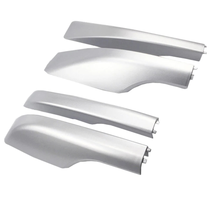 Roof Rack Rail End Cover, 4Pcs Roof Rack Cover Shell Cap Replacement for Toyota Land Cruiser Prado150 2010-14 201