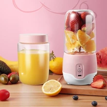 

Portable Mini Electric Juicer USB Rechargeable Handheld Blender Fruit Mixers Fruit Food Milkshake Juice Maker Machine 4 Blades