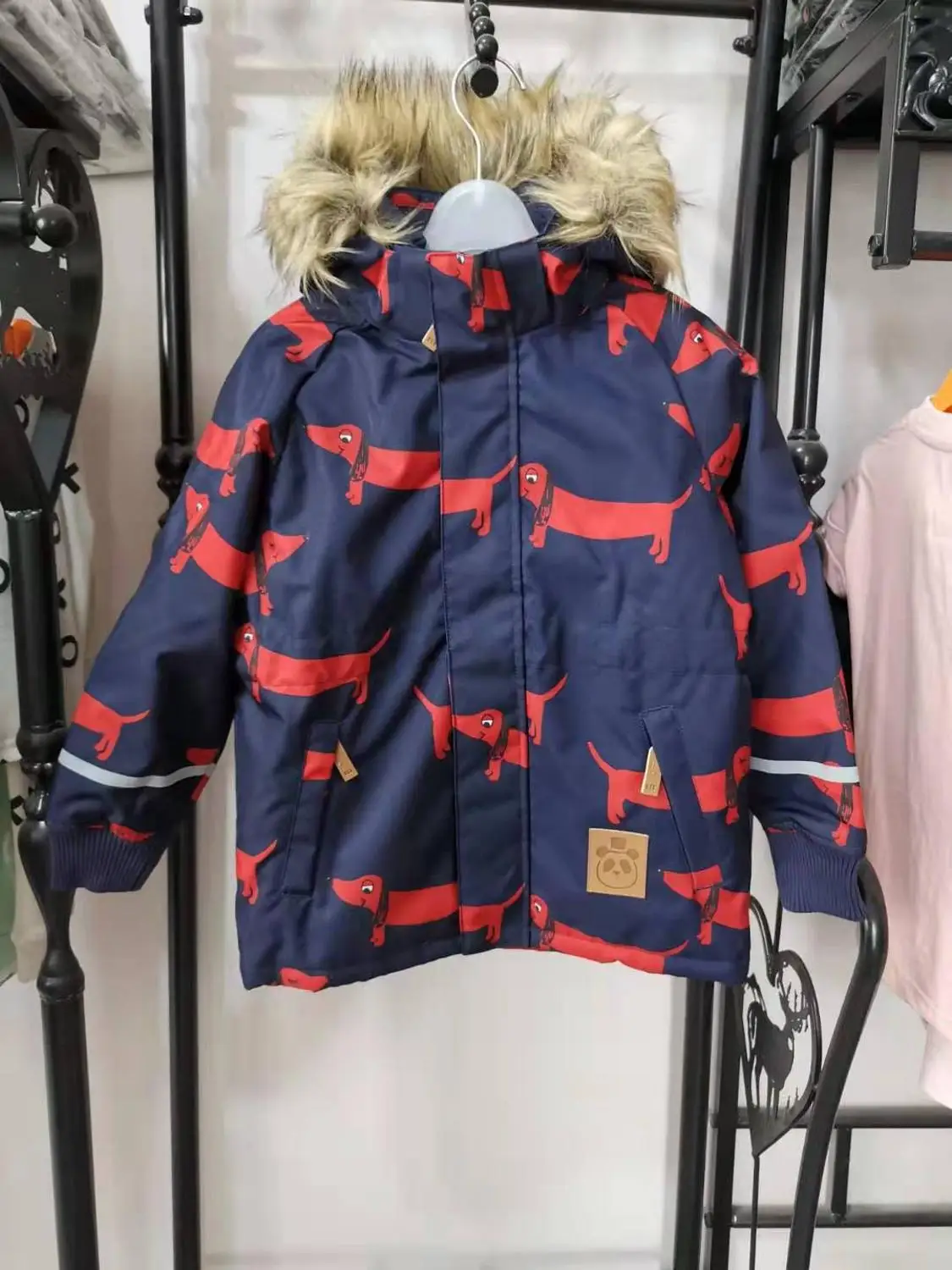 Kids Coat Winter StRafina Boys Girls Thick Cotton Coat Infant Baby Animal Hooded Jacket Outerwear Children Clothes Overcoat kids jackets