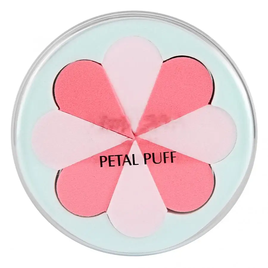8pcs Petals Сухое влажное двойное использование пудра для лица спонж для Макияжа Косметический аксессуар косметический спонж инструменты для макияжа - Цвет: 8pcs Petals