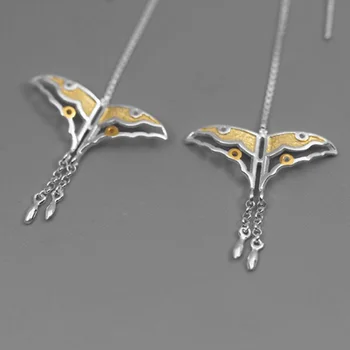 

INATURE 925 Sterling Silver Butterfly Kite Drop Earrings for Women Fashion Jewelry