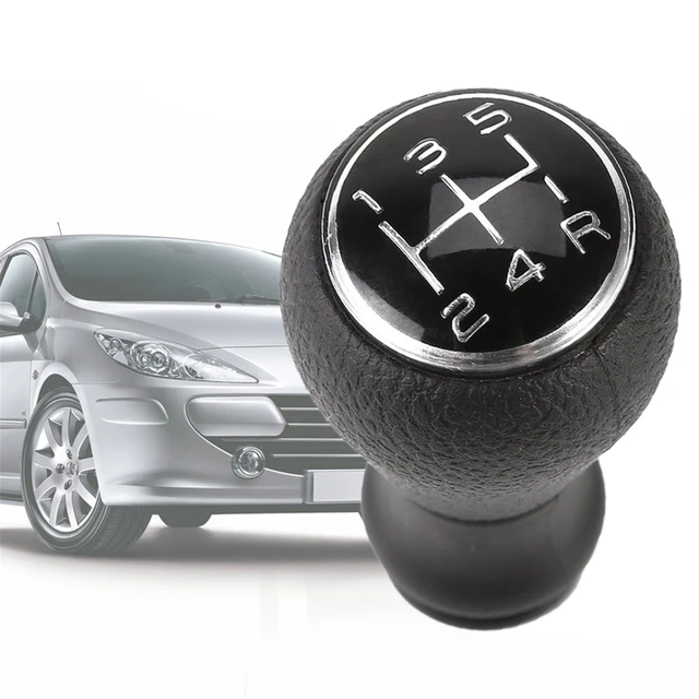 Ballade indsats Snor 5 Speed Car Manual Gear Shift Knob Sleeve Adapter Lever For Peugeot 106 206  306 406 806 107 207 307 Car Accessories - Gears - AliExpress