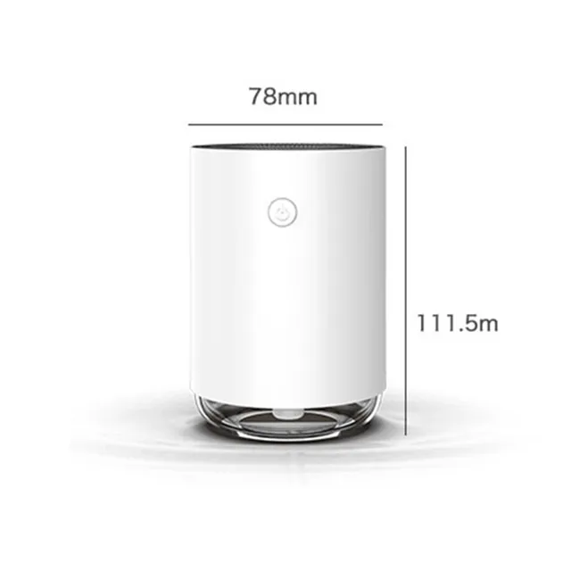 Hordozható Hűvös-Mozgásos Járókerék Párásító Usb Aroma Diffúzó Asztali Légtisztító Köd Meker Csendes Dehumidifier - Image 6