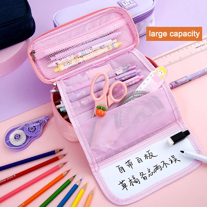 trousse scolaire kawaii fille ecole pencil case fournitures