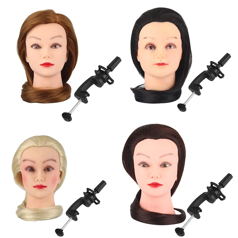 30% настоящие волосы кукла манекен длинные волосы Обучение Силиконовые головы стенд полюс для женщин