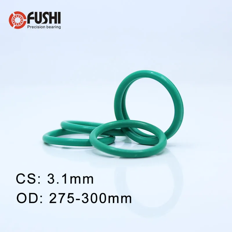 CS3.1mm Фтор-каучук o-образный кольцо OD 275/280/285/290/295/300*3 1 мм 2 шт. колцеобразное