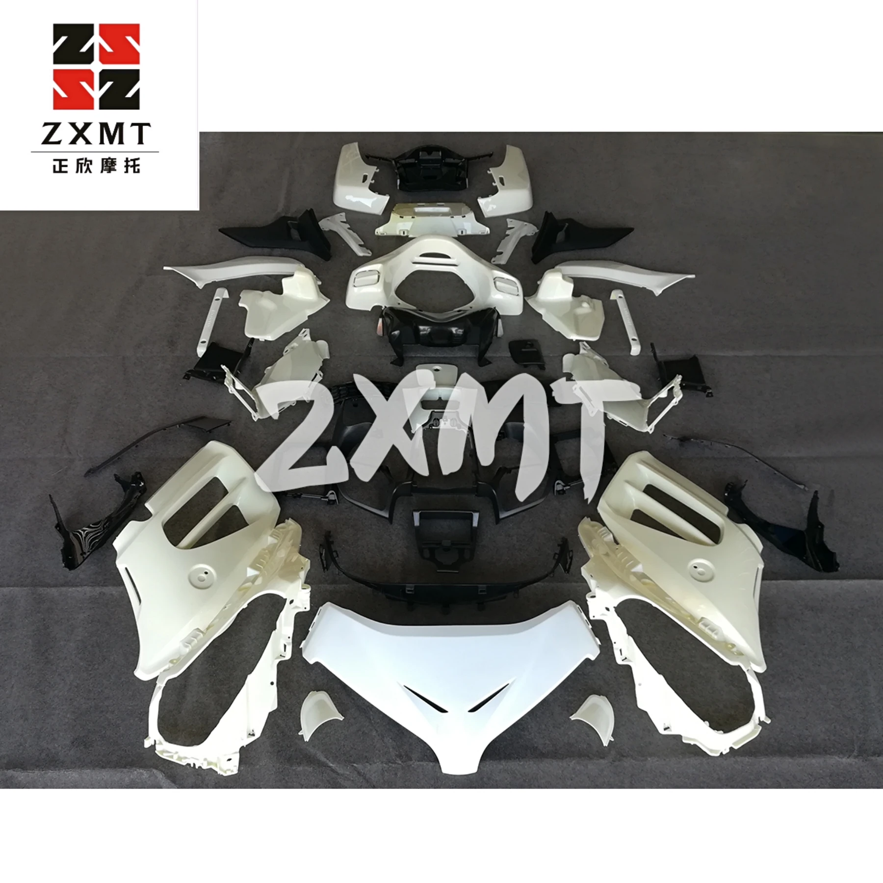 ZXMT полный обтекатель комплект для Honda Goldwing 1800 2012- GL 1800 2013 JY1800 Неокрашенный Белый впрыск