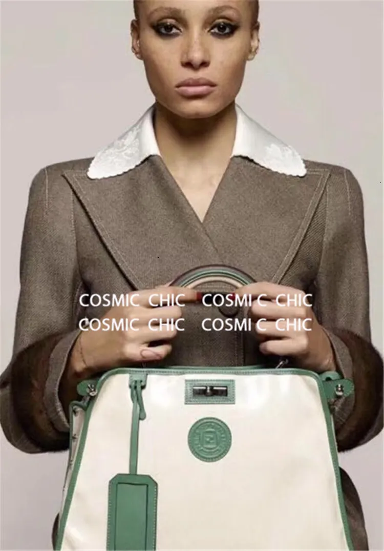 Cosmicchic зимняя женская теплая куртка дизайнерское двубортное саржевое шерстяное пальто из кожи с рукавом норки элегантное приталенное пальто