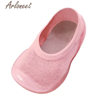 

ARLONEET shoes newborn girls baby first walkers Rubber Anti-Slip Sneakers Soft Sole baby boys Cotton first walkers Floor Socks