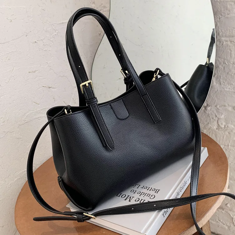 

New Simple PU Leather Crossbody Bags for Women 2020 Shoulder Handbags Classic Totes Lady Branded Hand Bag designer famous brand
