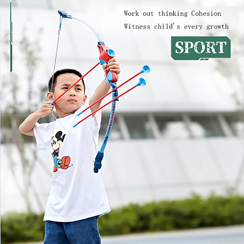 

Newest High-Quality Children'S Bow And Arrow Suit Shooting Design Safe Hunting Game Children Outdoor And Indoor Entertainment