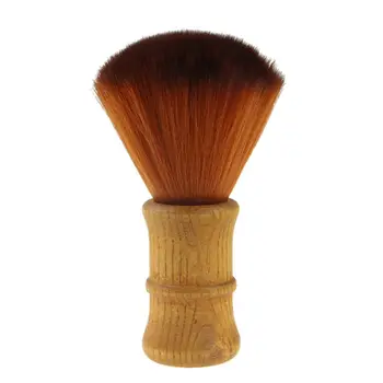 

Hairdressing Wooden Handle Soft Hair Brush Durable Economical Short Handle Exquisite And Beautiful Hair Brush