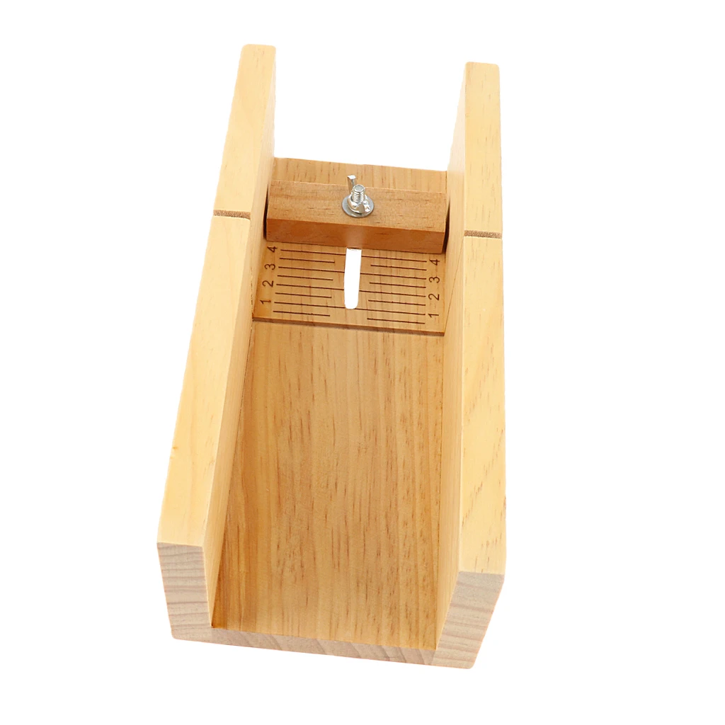 Pine Wood Loaf Soap Cutter Molds Handcrafts Soap Beveler Slicer DIY Tool
