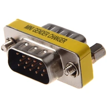 HD15(VGA) Male/HD15(VGA) Male, VGA Mini gender Changer(для ПК