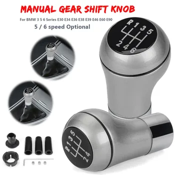 

5 6 Speed Car Gear Shift Knob Shifter Lever Gear Stick Handle For BMW 3 5 6 Series E30 E34 E36 E38 E39 E46 E60 E90