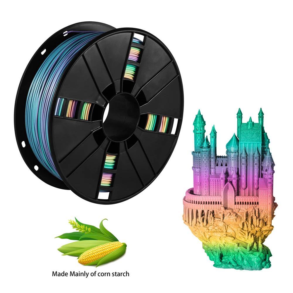 Нить для 3D принтера XVICO PLA нить 1 кг 75 мм материалы печати пластиковые