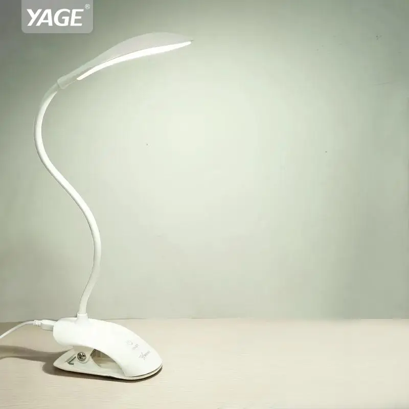Yage Yg 5933 Desk Lamp Usb Led Table Lamp 14 Led Table Lamp With Clip Bed Reading Book Light Led Desk Lamp Table Touch 3 Modes Led Desk Lamp Led Table Lampusb Led Table