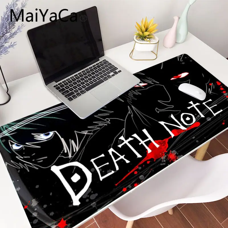 

MaiYaCa Death Note Anime Japan Beautiful Anime Mouse Mat Gaming Mouse Pad Large Deak Mat 700x300mm for overwatch/cs go