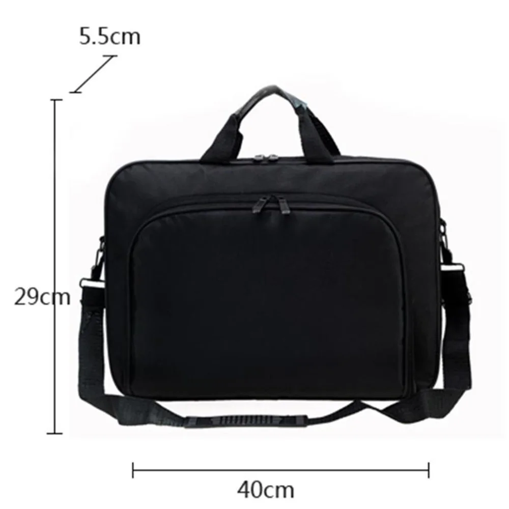 Водонепроницаемые простые мужские портфели, деловые нейлоновые сумки для компьютера, портативные сумки на молнии, сумки на плечо для