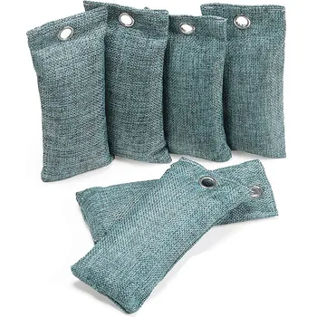 

Charcoal Air Purifying Bag,Closet Deodorizer,Shoes Odor Eliminator,Car Air Purifier,Home Air Fresheners,6 Pack