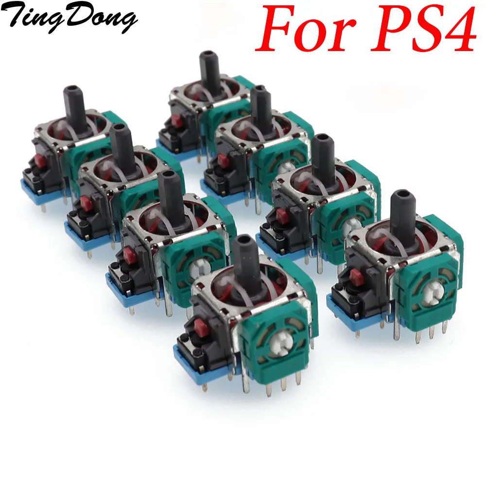 

TingDong Original OEM 100pcs 3D Analog Axis 3D Joystick Module Potentiometer For PS4 Controller Repair