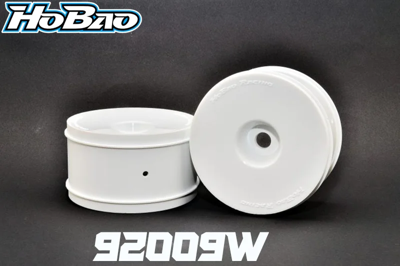 Ofna/Hobao Racing 92009W 1/8 Revo Truggy Wheel (Bianco), 2 Pezzi Per 1/8 Hyper Sst/ Cage/St Pro/St Rtr Truggy