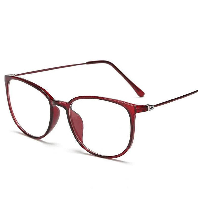 TR90 Round Nearsighted Eyeglasses Women Men Retro Oval Student Finished Myopia Glasses Prescription  -0.5 -0.75 -1.0 -1.5 To -6 3