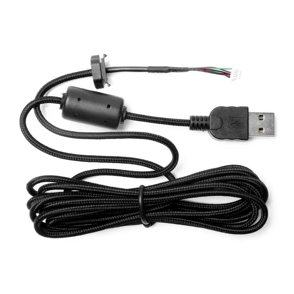 

2m USB Mouse Weaving Cable for Logitech G9 G9X Game Mice Mouse Repair Parts
