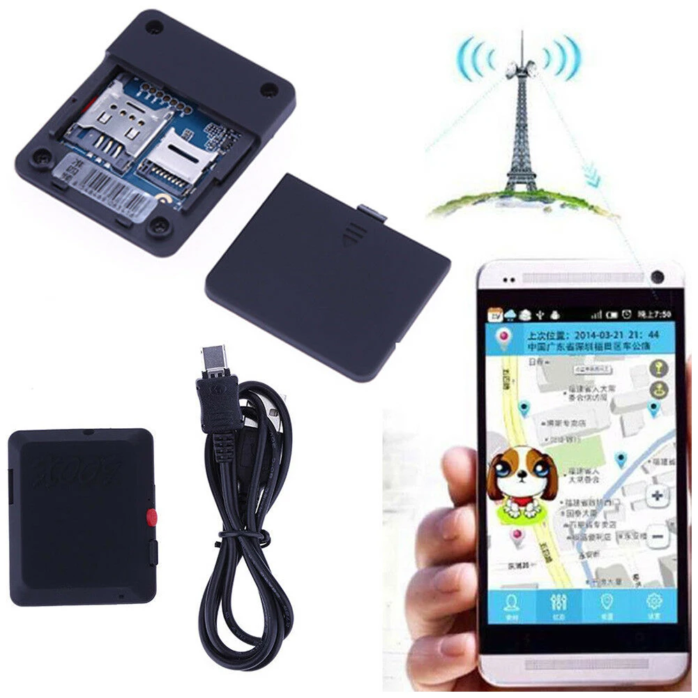 

GPS Tracker Real Time Home Security Camera Monitor Locator Audio Car Vehicle Mini For Kids SIM Card Anti-Lost Alarm Video Record