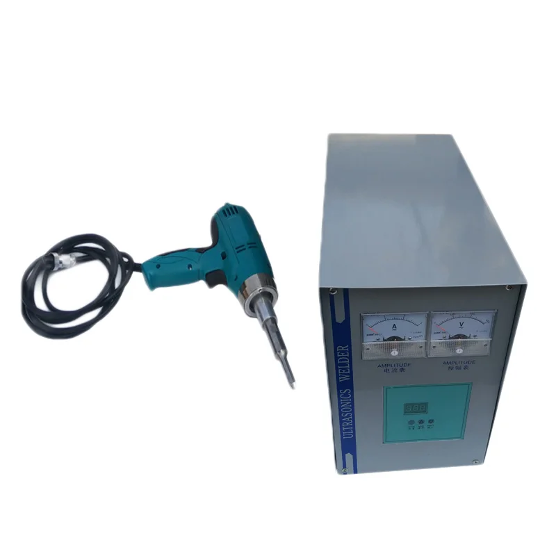 

Handheld 800W Ultrasonic Welding Machine Ultrasonic Plastic Welding Machine Velcro Spot Welder 110/220V