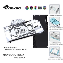 Bykski – bloc d'eau pour PC, carte graphique GALAX GeForce RTX N GY3070TIBK X TI OC, 3070